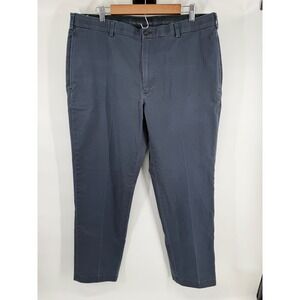 Brooks Brothers Advantage Chino Classic Stretch Mens Pants W38 L32 Navy